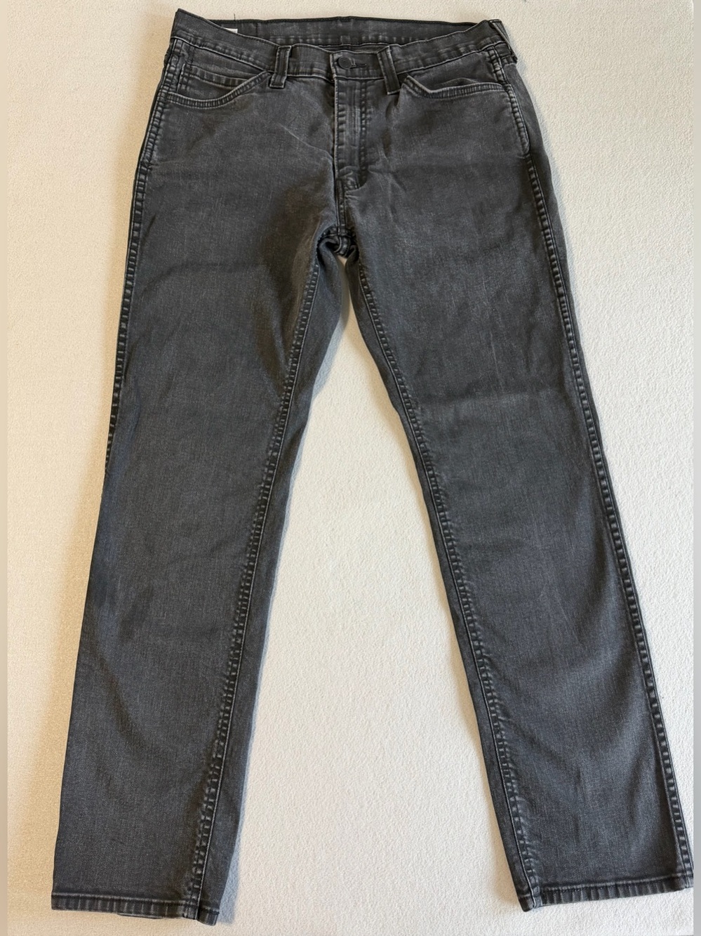 Levis 541 Jeans Mens 32x32 Black Dark Wash Mid Rise Denim 5 Pockets